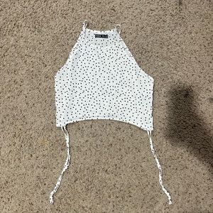 Shein, polka dot top